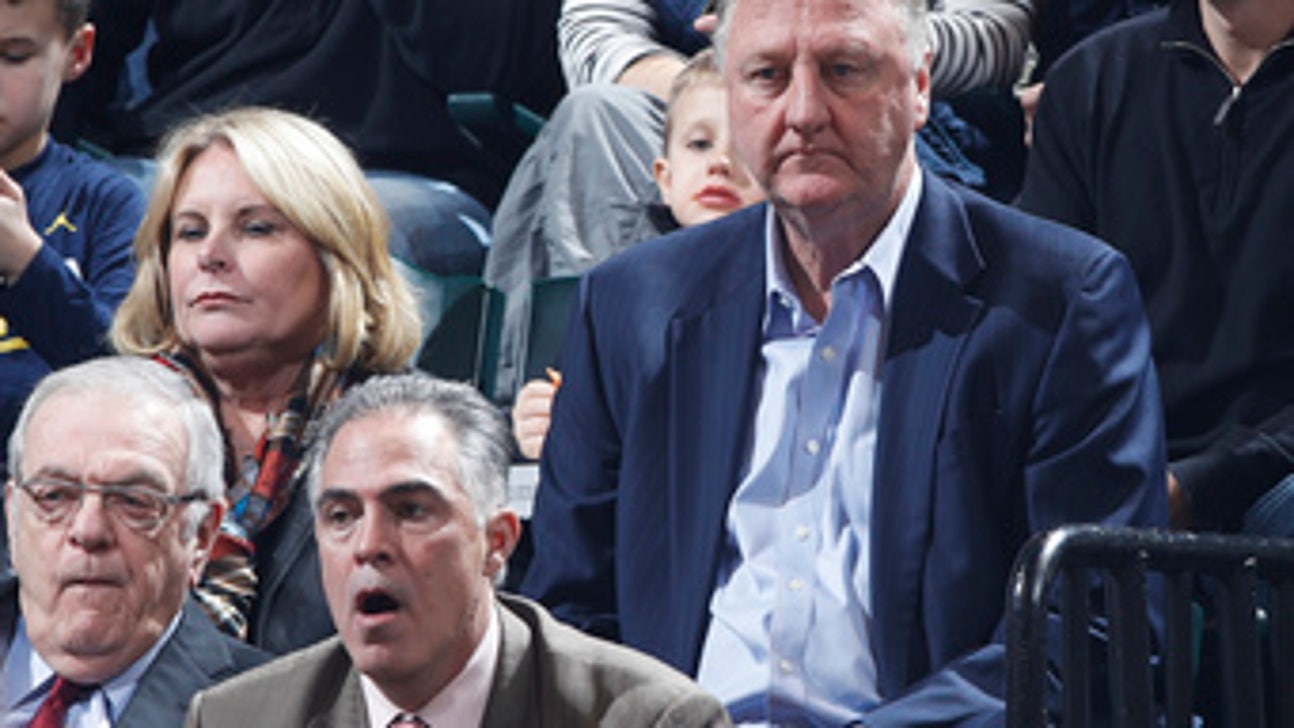 Larry Bird delivers Pacers' 2021 All-Star bid in an Indy car