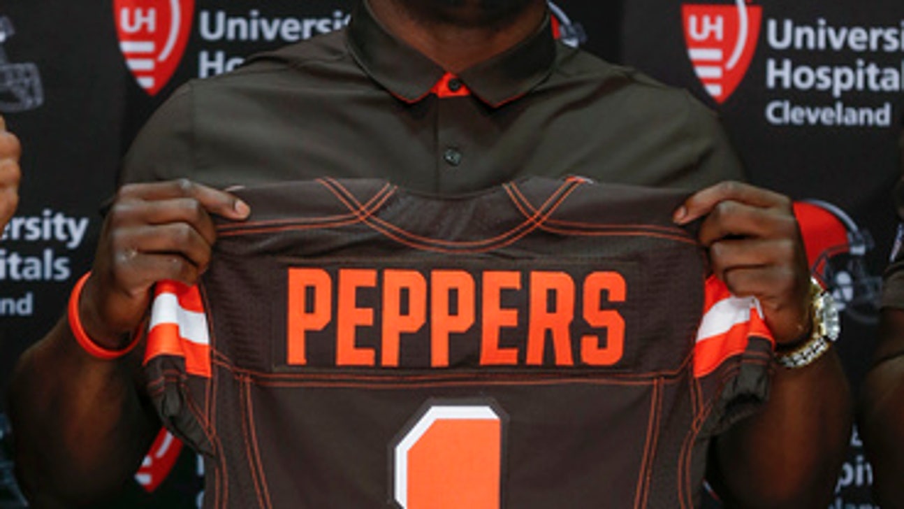 Browns rookie Peppers defends reputation after diluted test