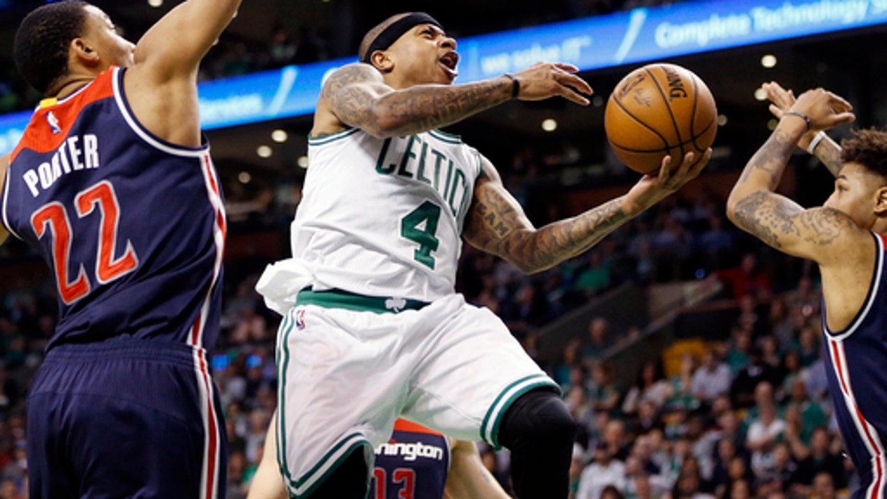 Thomas' 33, Celtics' 3s too much for Wizards in 123-111 win (Apr 30, 2017)