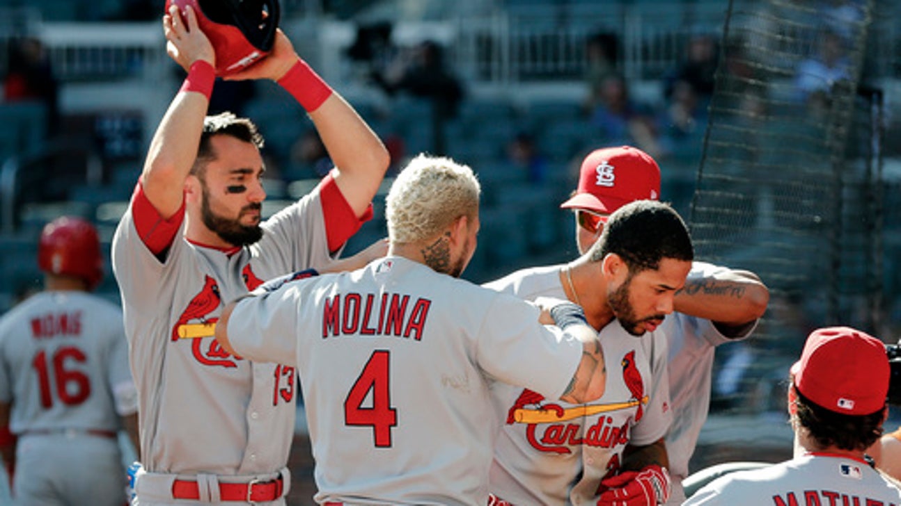 Pham's 2nd homer lifts Cards over Braves 6-4 in 14 innings (May 07, 2017)