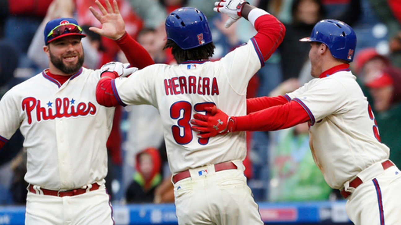 Galvis drives in winning run, Phillies beat Nats 6-5 in 10 (May 07, 2017)