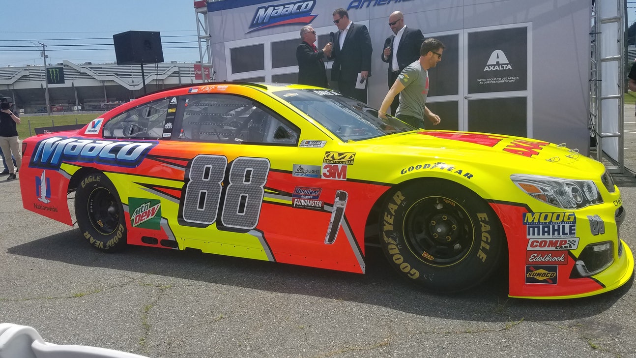 Dale Earnhardt Jr. unveils All-Star Race paint scheme