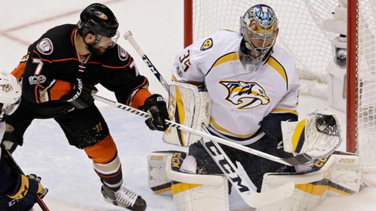 Pontus Aberg's goal puts Predators past Ducks 3-1 in Game 5 (May 20, 2017)