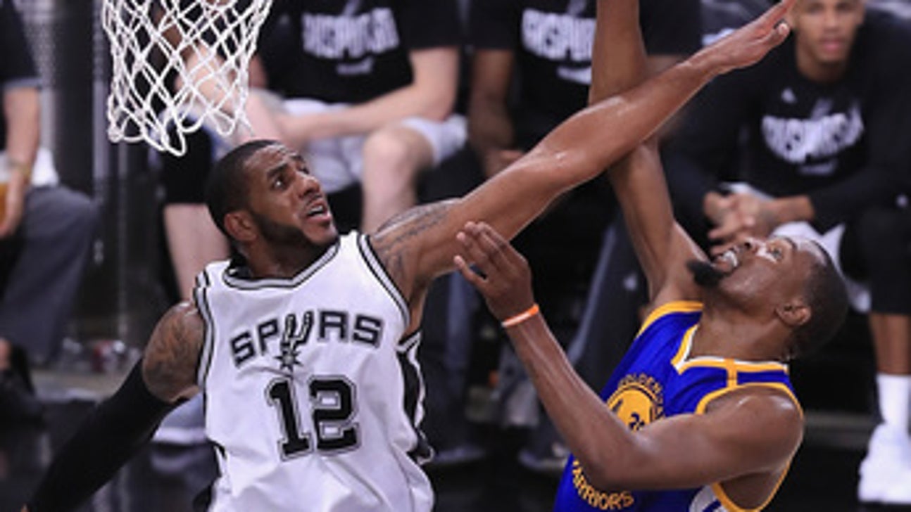 Kevin Durant, Warriors beat Spurs 120-108, take 3-0 lead (May 20, 2017)