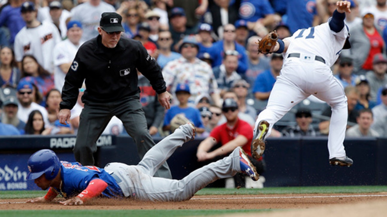 Padres win 2-1 to send slumping Cubs to 6th straight loss (May 31, 2017)