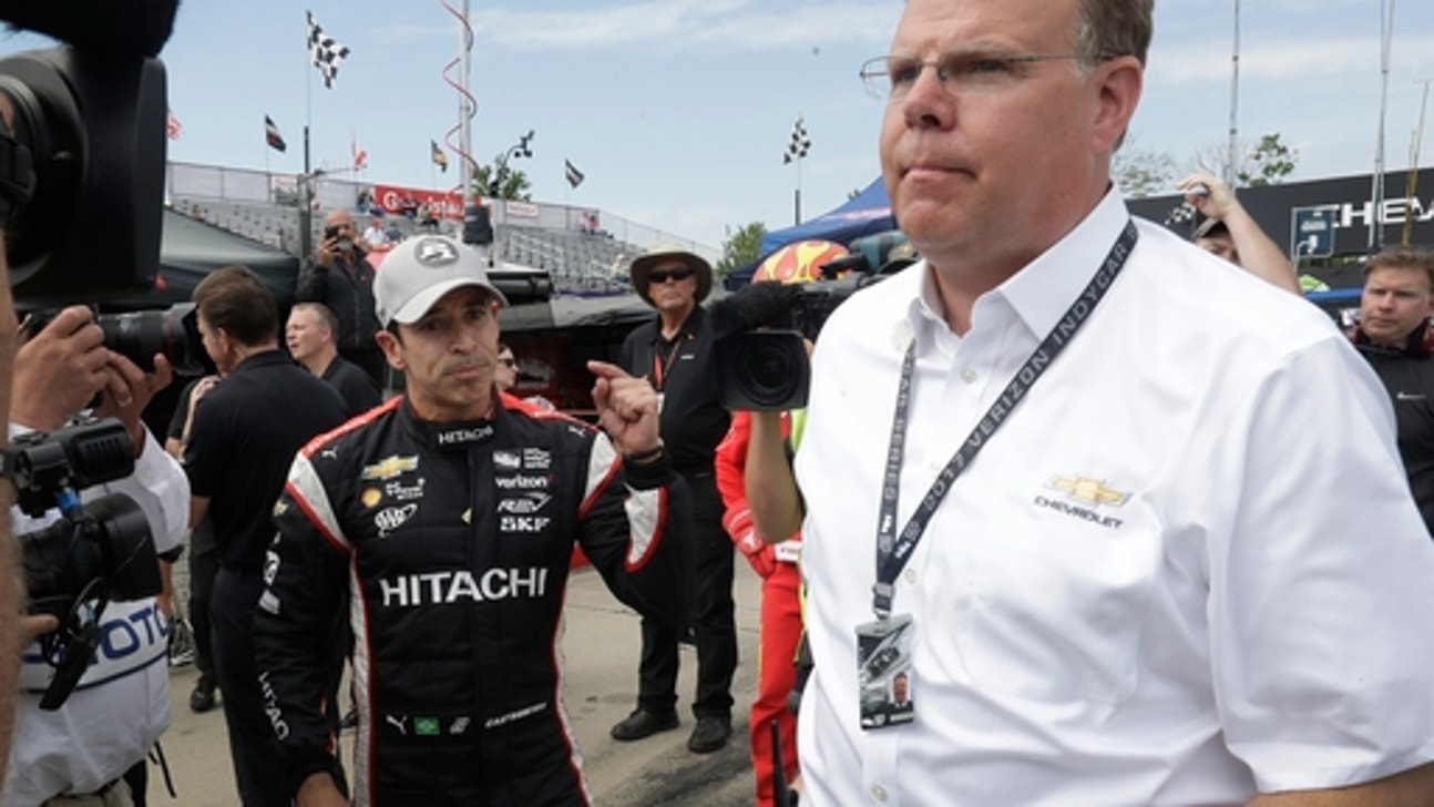 Graham Rahal wins 1st of 2 Detroit Grand Prix IndyCar races