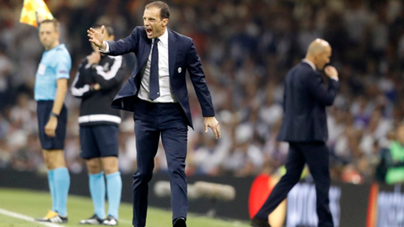 Juventus coach Allegri extends contract through 2020