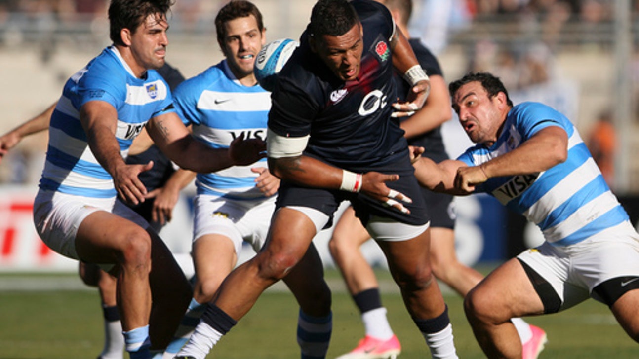 New-look England upsets Pumas 38-34 with late try