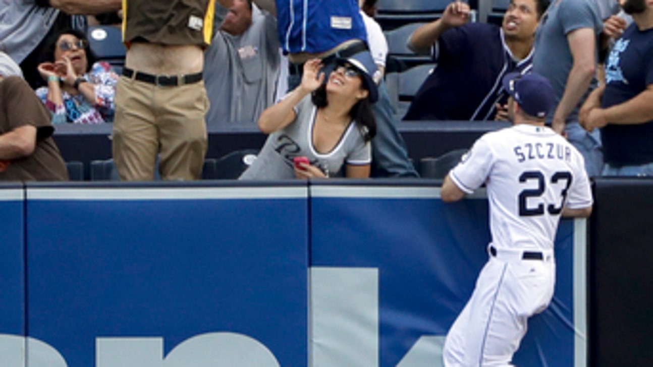 Cain hits 2 HRs, slam in 9-run 8th leads KC over Padres 12-6 (Jun 10, 2017)
