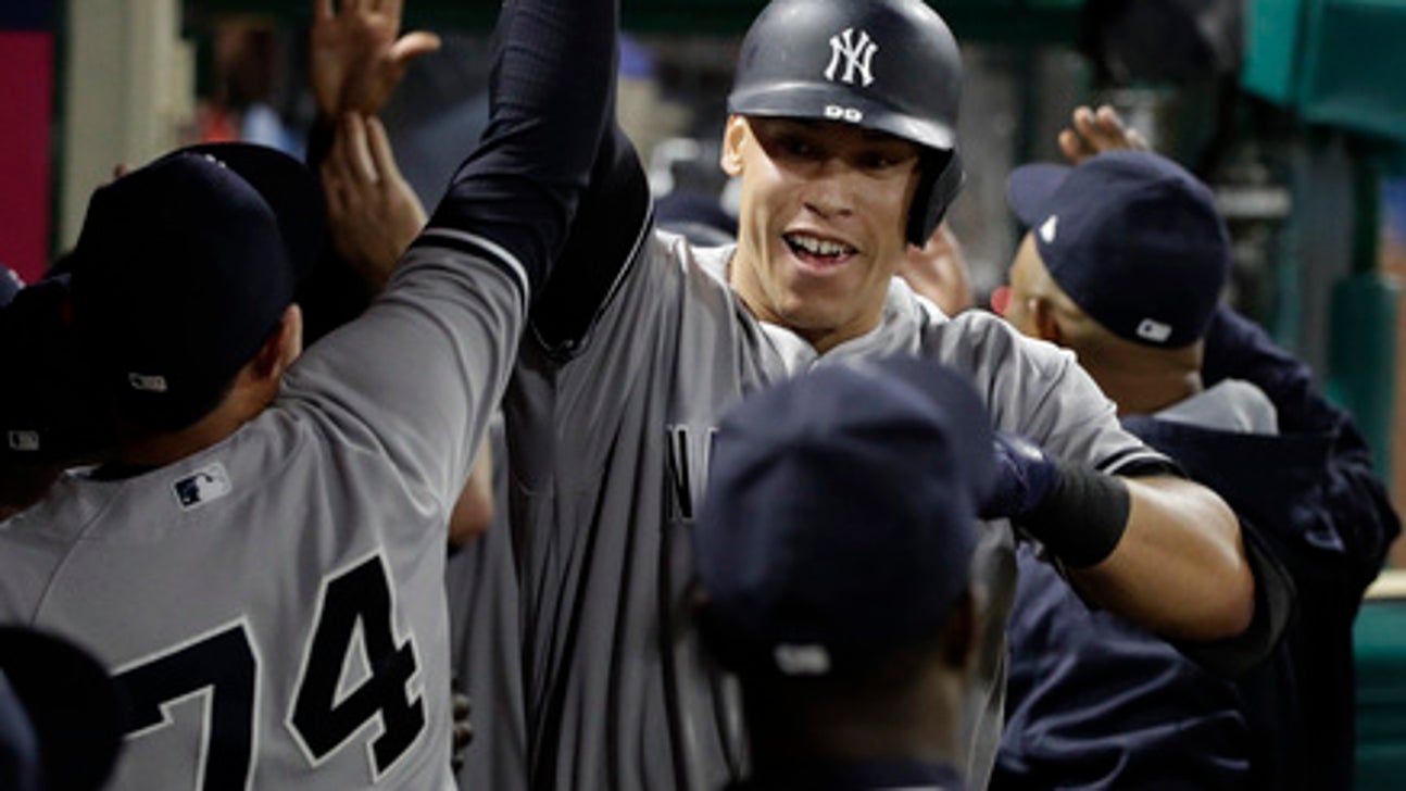 Judge clouts 22nd homer, propels Yankees past Angels 5-3 (Jun 12, 2017)
