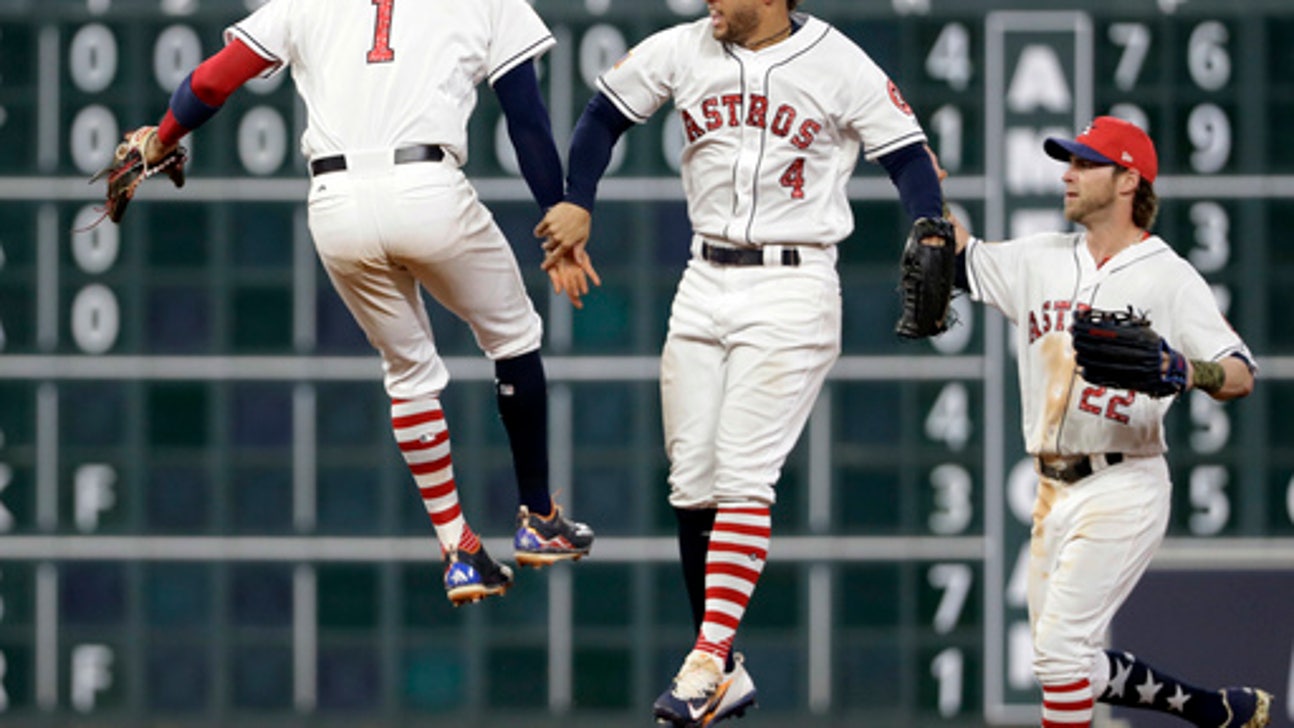 Gurriel drives in 4 runs as Astros get 7-6 win over Yankees (Jul 01, 2017)