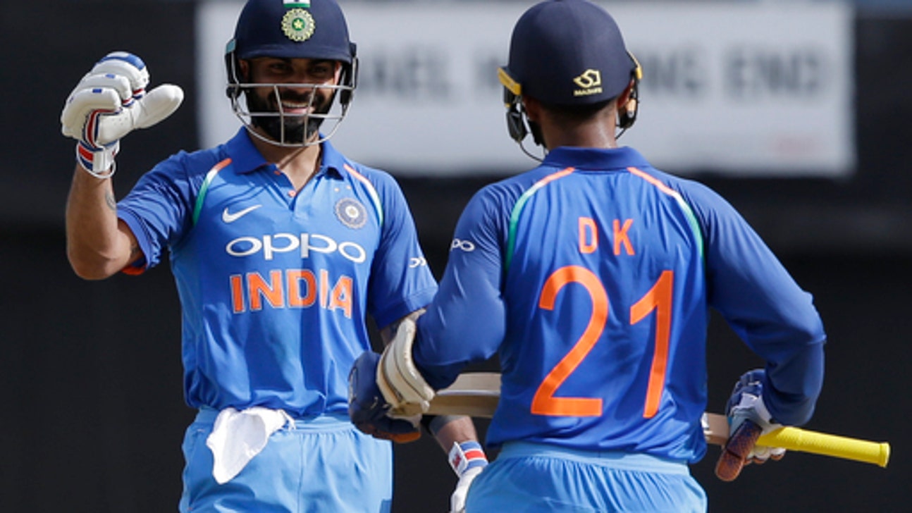 India eases to 8-wicket win, takes ODI series in West Indies