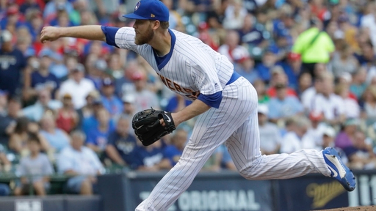 Brewers ace Nelson not throwing until spring training