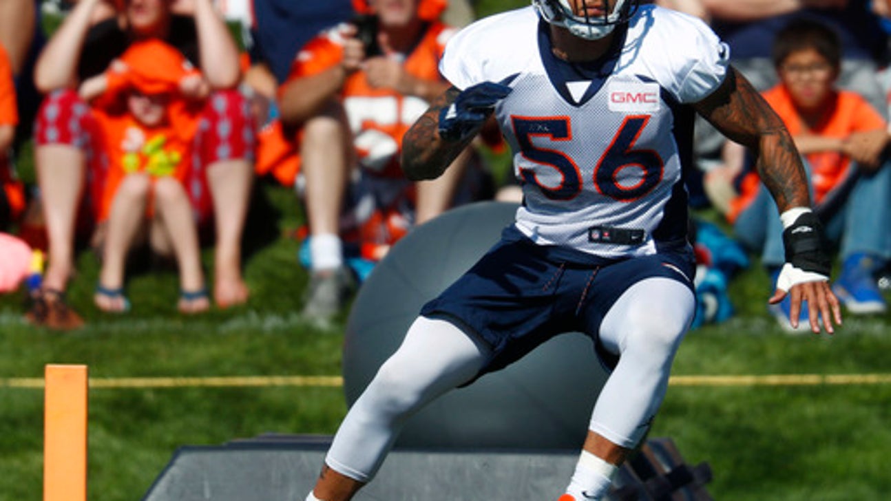 Broncos ease Miller's workload in light of injury bug