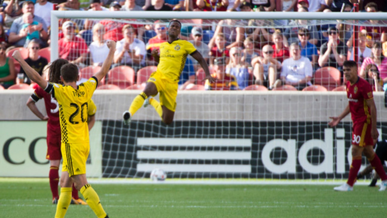 Kamara scores 2 goals, Crew rallies to tie Real Salt Lake (Jul 29, 2017)