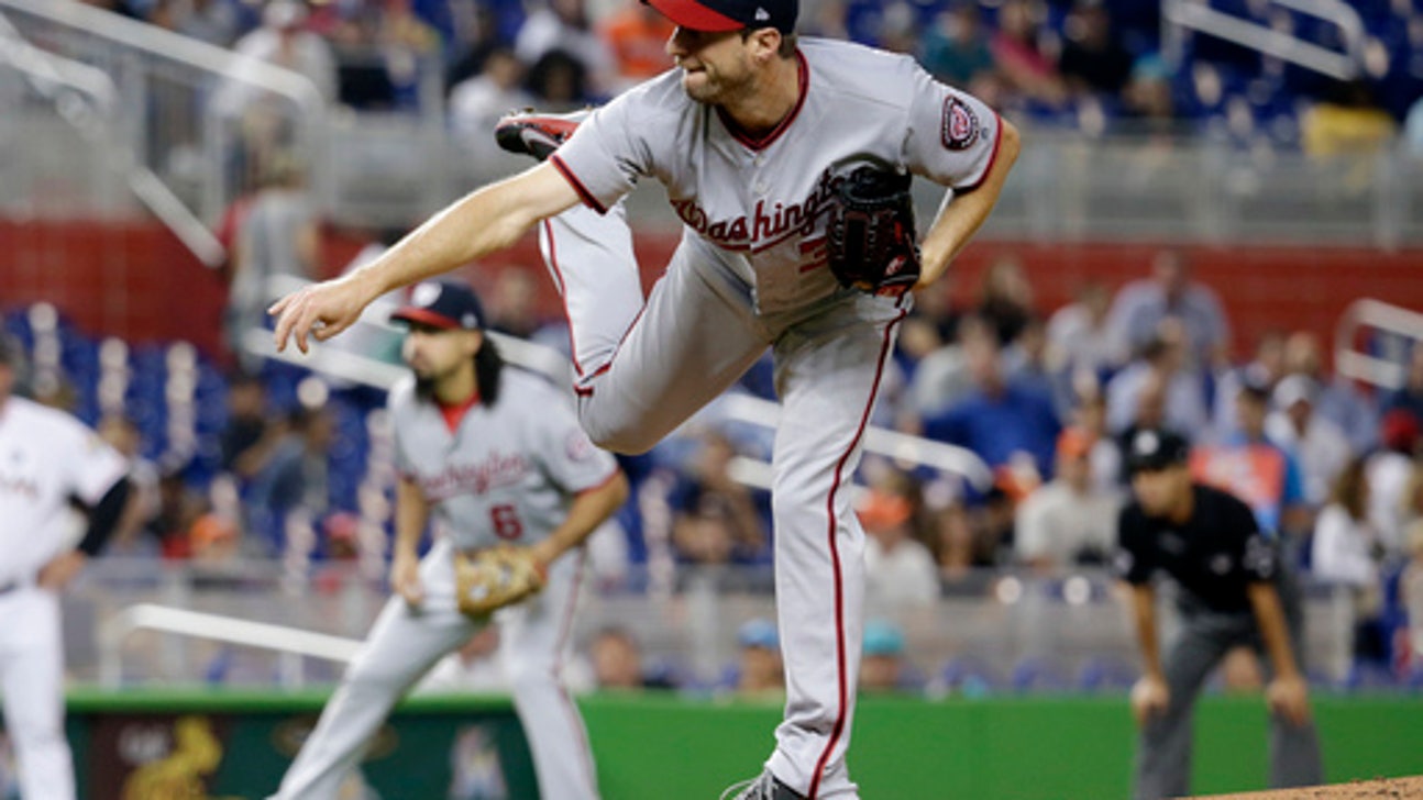 Nationals ace Scherzer leaves in 2nd inning with neck spasm