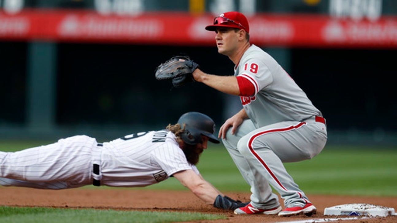 Gray's pitching leads Rockies past Phillies 8-5 (Aug 05, 2017)