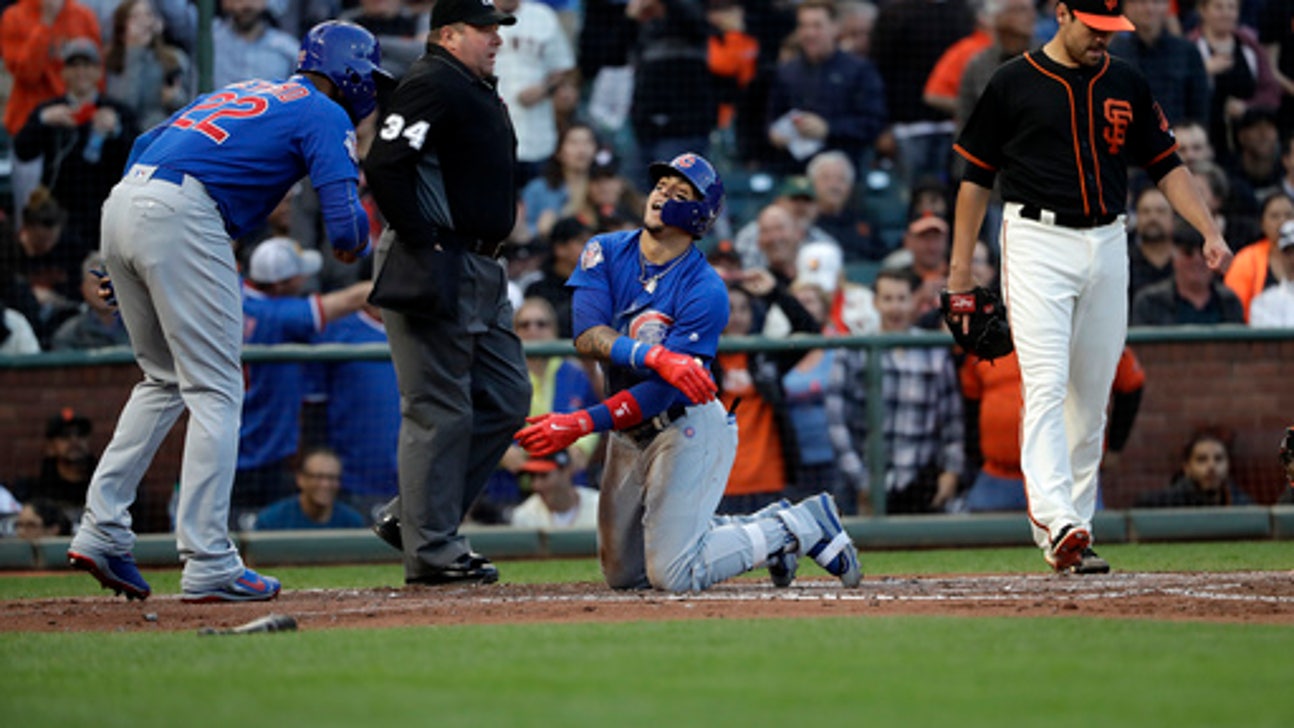 Javier Baez's inside-the-park home run helps Arrieta to win (Aug 07, 2017)