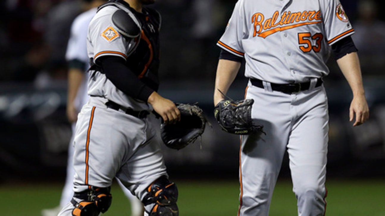Orioles closer Britton has consecutive saves streak end