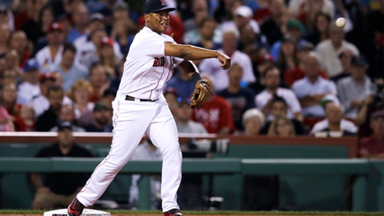 FANTASY PLAYS: Devers emerging as fantasy star in Boston