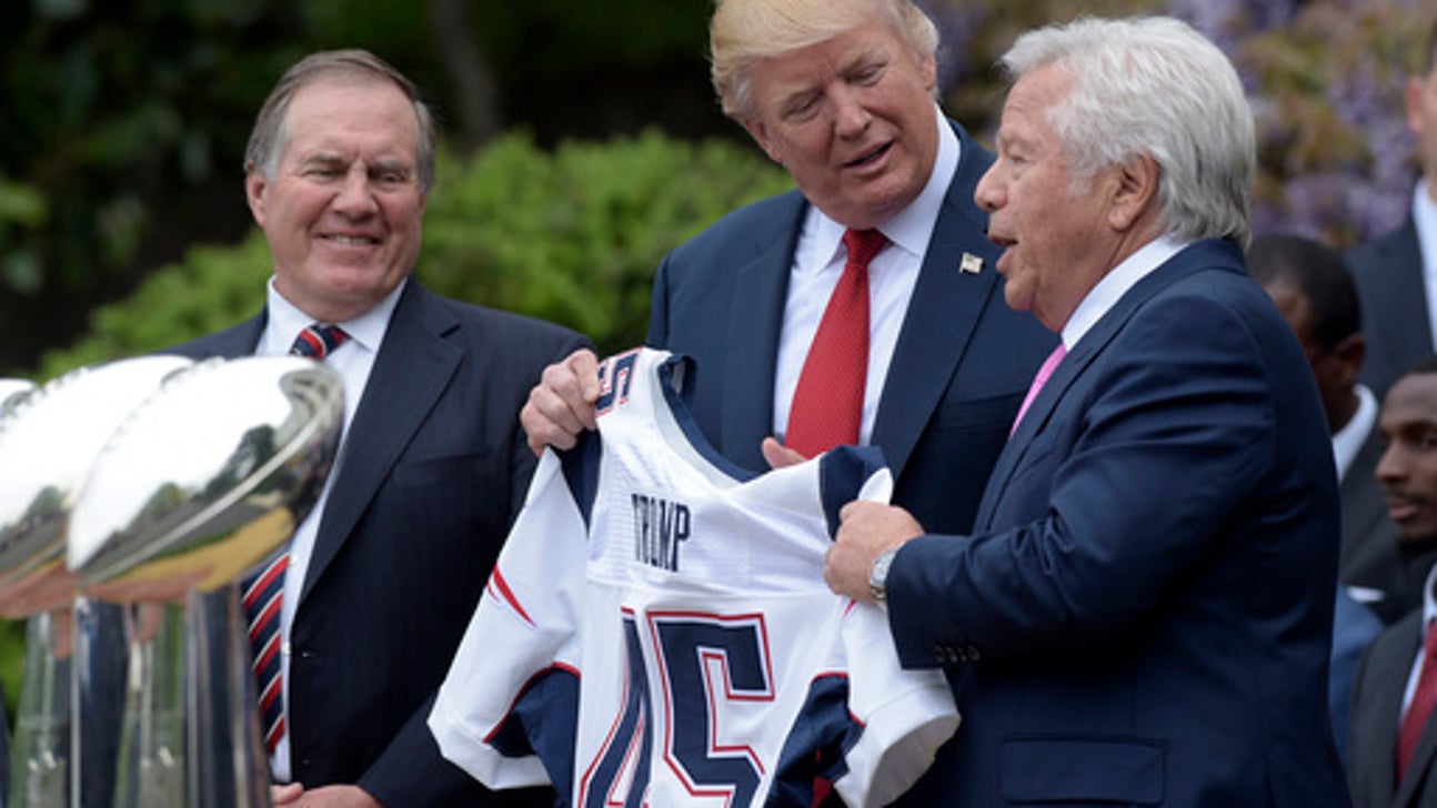 Political football: Patriots gave Trump a Super Bowl ring