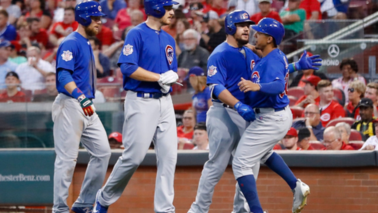 Schwarber homers, Cubs stay hot with 9-3 win over Reds (Aug 23, 2017)