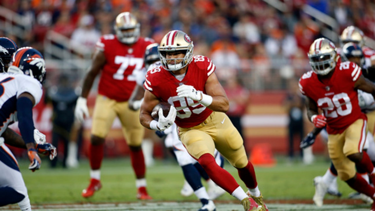 Steelers acquire tight end Vance McDonald from 49ers