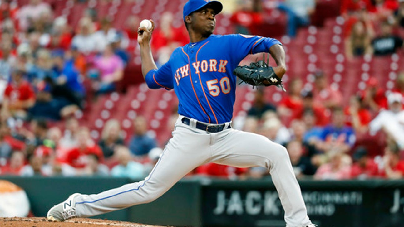 Montero takes 1-hitter into 9th, Mets beat Reds 2-0 (Aug 30, 2017)