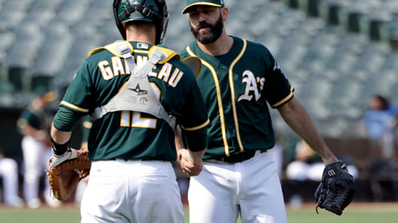 Manaea sharp, Davis homers as A's top Angels 3-1 (Sep 06, 2017)