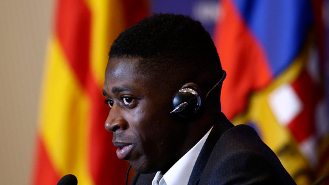 Dembele gets 1st chance to prove his worth at Barcelona