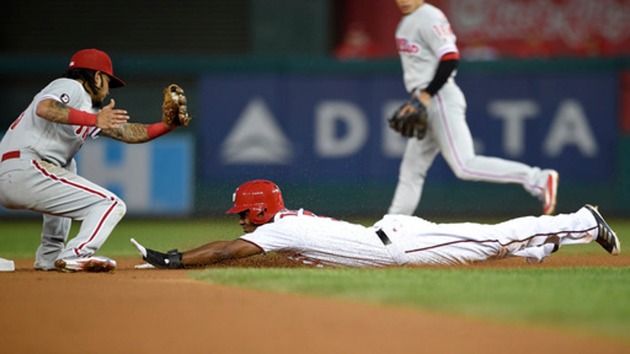 Turner hit in sixth lifts Nationals past Phillies 4-3 (Sep 07, 2017)