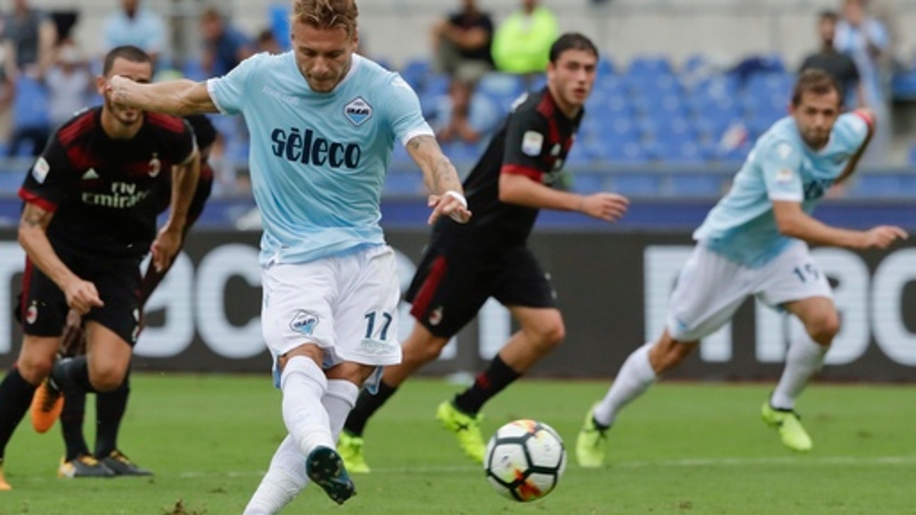 Immobile shows off his arsenal with hat trick vs. AC Milan