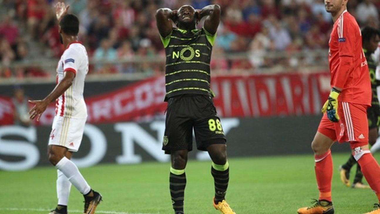 Sporting Lisbon beats Olympiakos 3-2 in Champions League