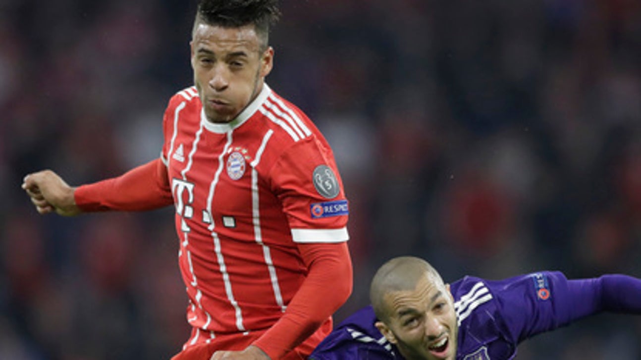 Bayern beats 10-man Anderlecht 3-0 to start Champions League
