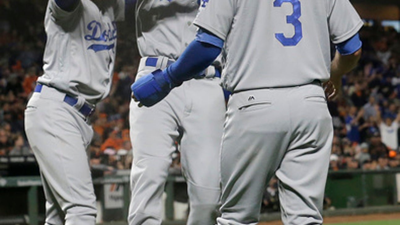 Kershaw helps Dodgers end 11-game skid, clinch playoff spot (Sep 12, 2017)