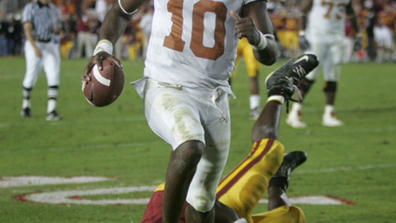 Rematch of Big 12's last national title: Texas at No. 4 USC