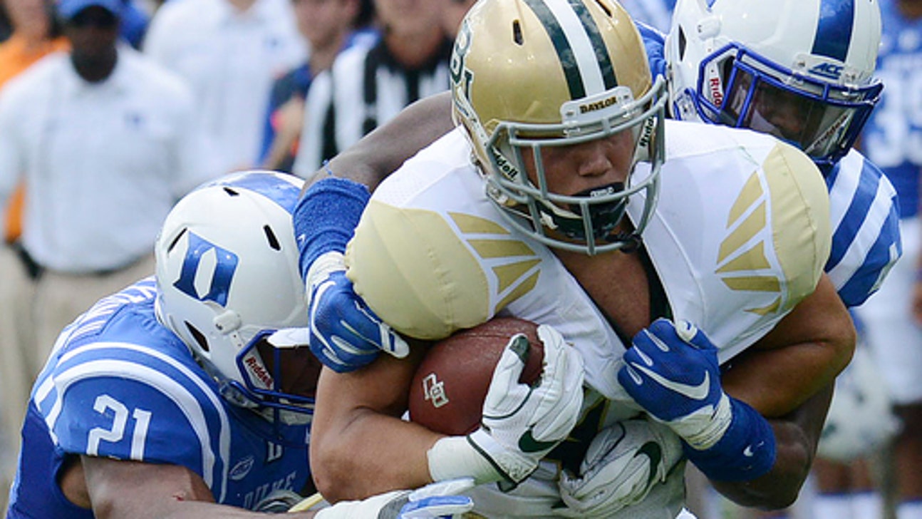 Wilson, Duke remain unbeaten by beating Baylor, 34-20 (Sep 16, 2017)