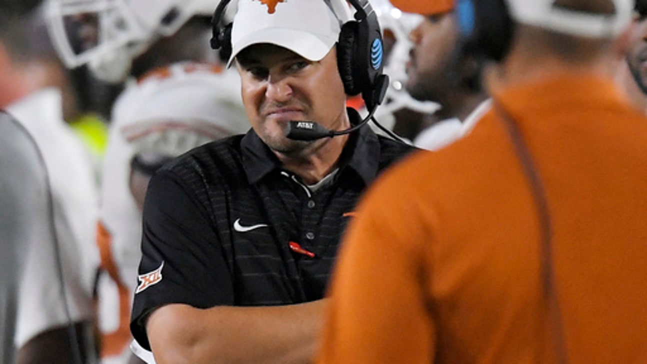 Texas offensive woes start with absent run game