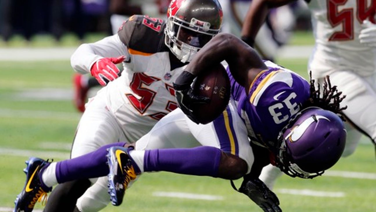 Evans loses cool as Bucs go backward in loss to Vikings
