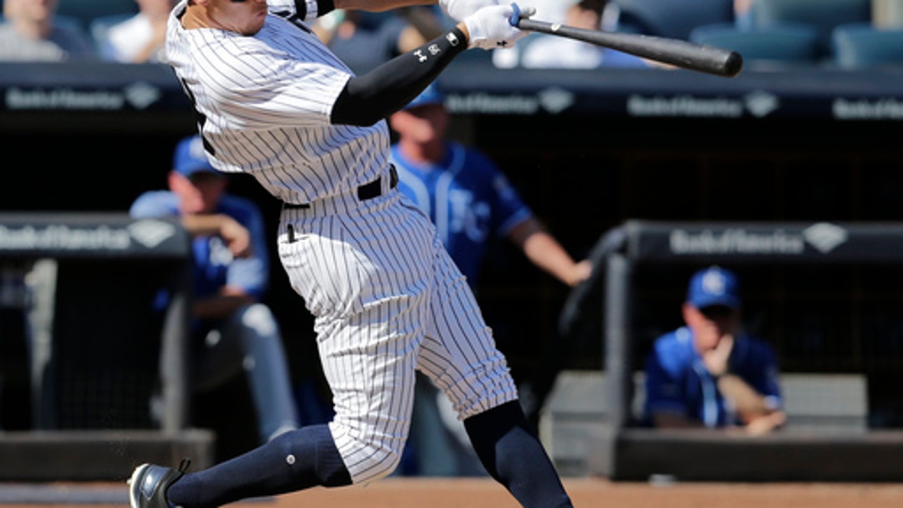 Judge hits 49th, 50th HRs, breaking McGwire's rookie record