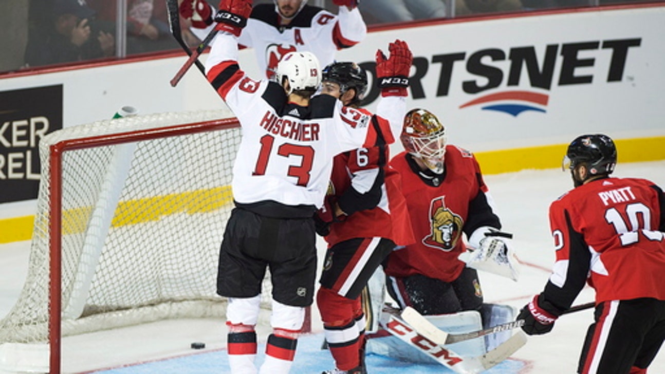 No. 1 pick Hischier will try to get Devils back to playoffs