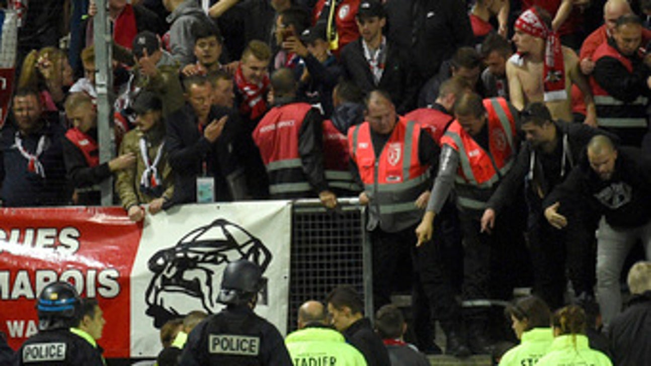 Lille steward says barrier at Amiens stadium was faulty