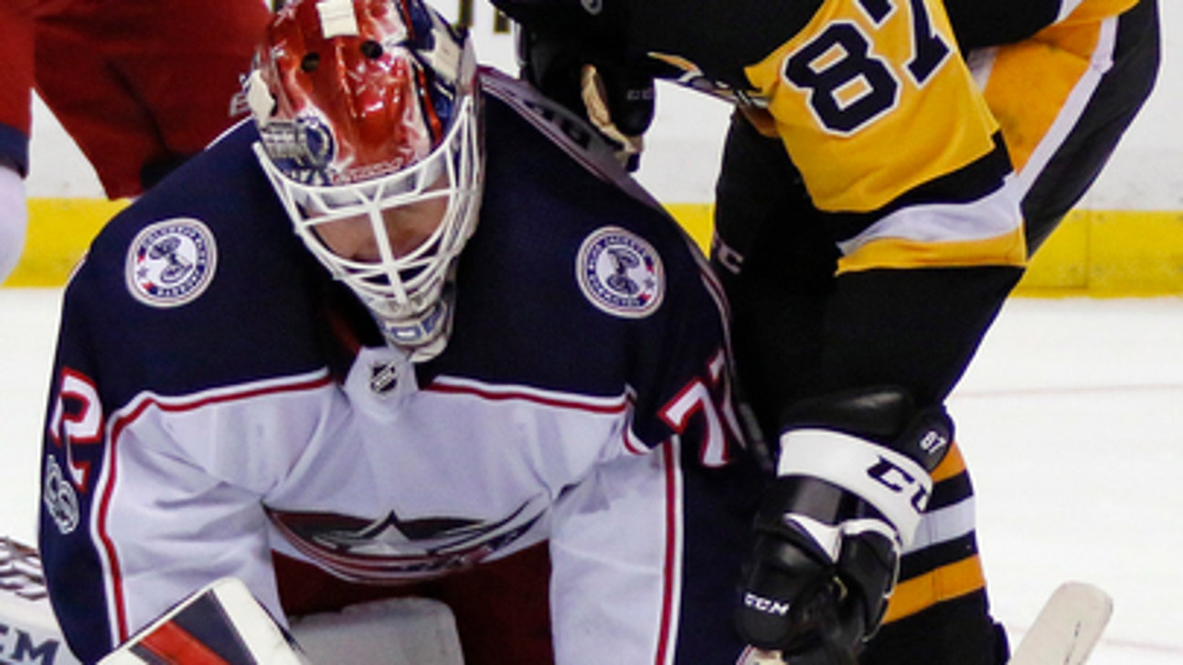 Calvert, Bjorkstrand help Blue Jackets top Penguins 3-0