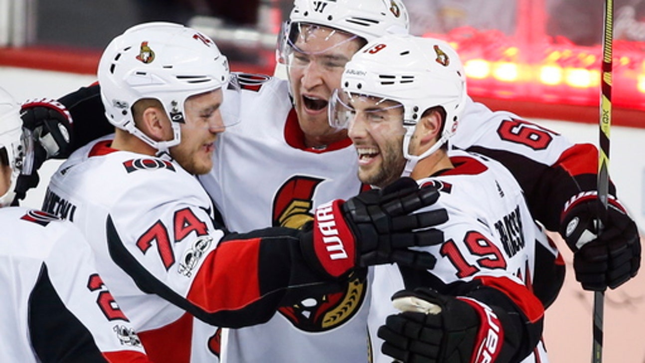 Craig Anderson makes 25 saves, Senators rout Flames 6-0 (Oct 13, 2017)