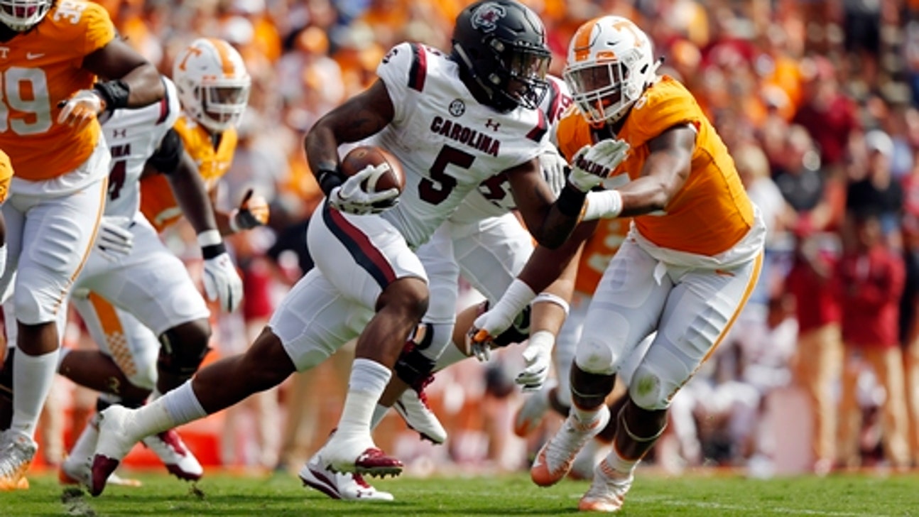 Gamecocks' late goal-line stand preserves 15-9 win over Vols (Oct 14, 2017)