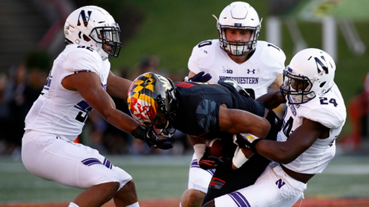 Jackson, Thorson carry Northwestern past Maryland 37-21 (Oct 14, 2017)