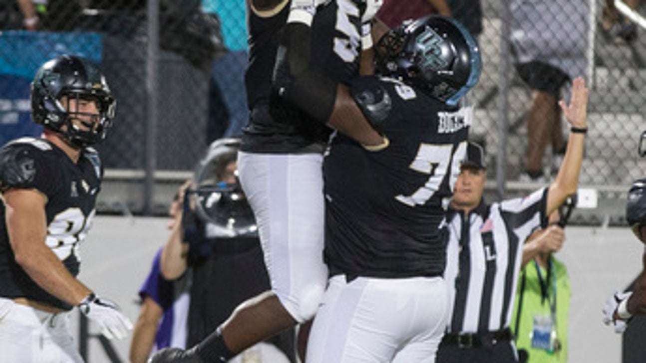 Milton, No. 22 UCF roll past East Carolina, 63-21 (Oct 14, 2017)