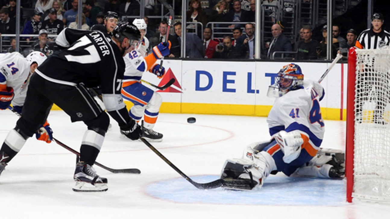 Kings F Jeff Carter out indefinitely after leg cut