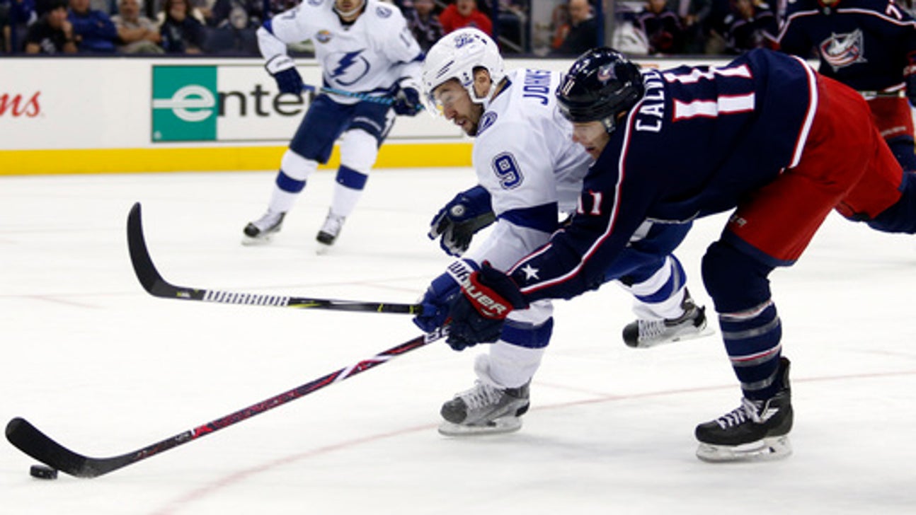Sergachev scores twice, Lightning beat Blue Jackets 2-0 (Oct 19, 2017)