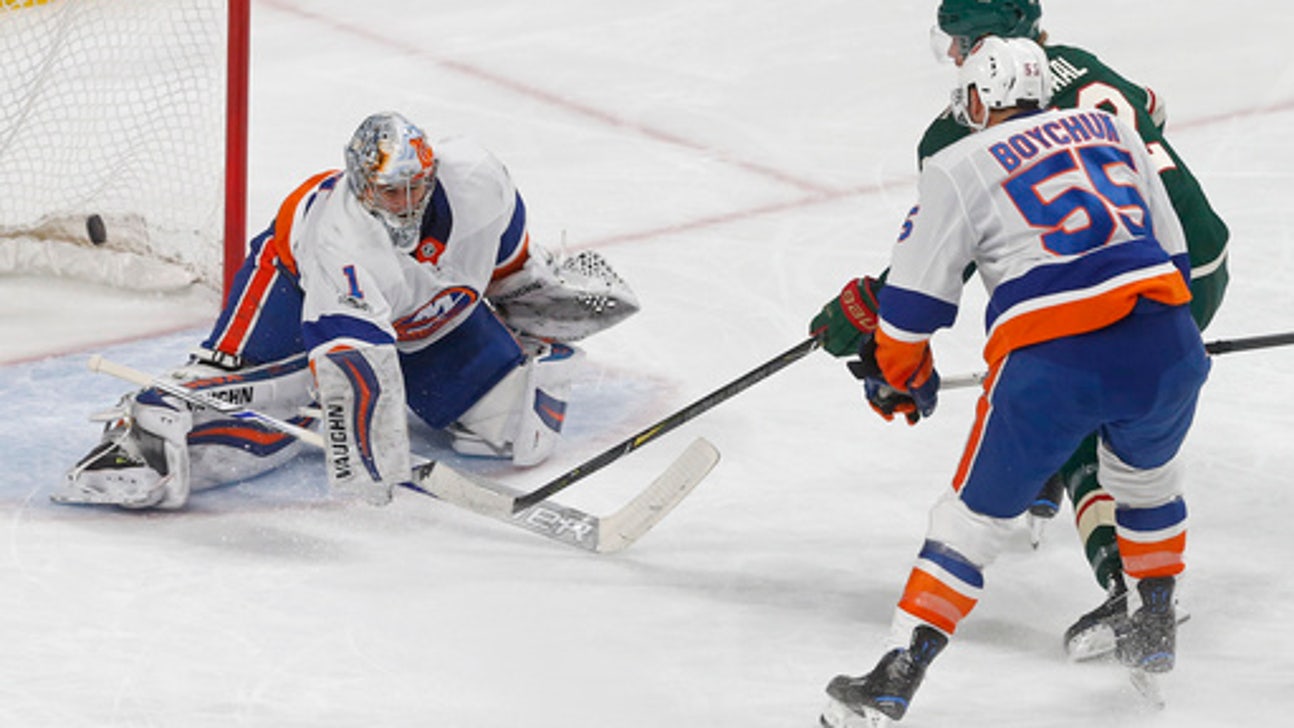 Staal, rookies power Wild to 6-4 win against Islanders (Oct 26, 2017)